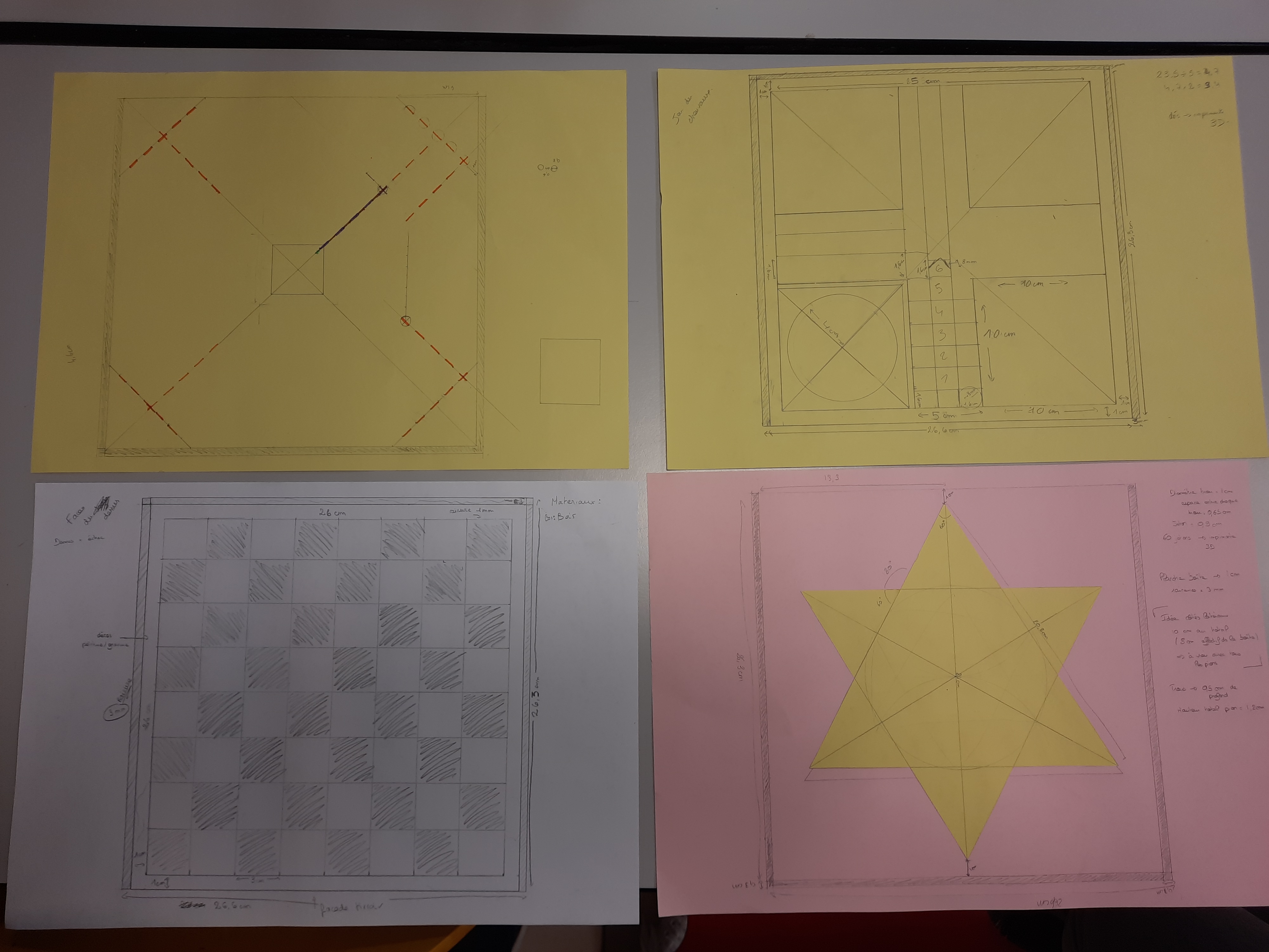 Croquis finis