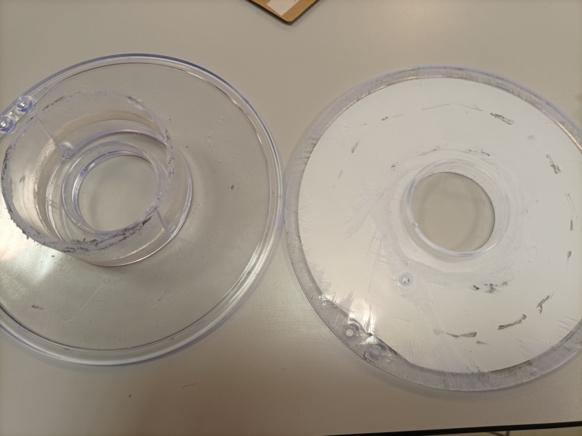 Une image contenant cercle, intérieur, disque compact, art
Description générée automatiquement