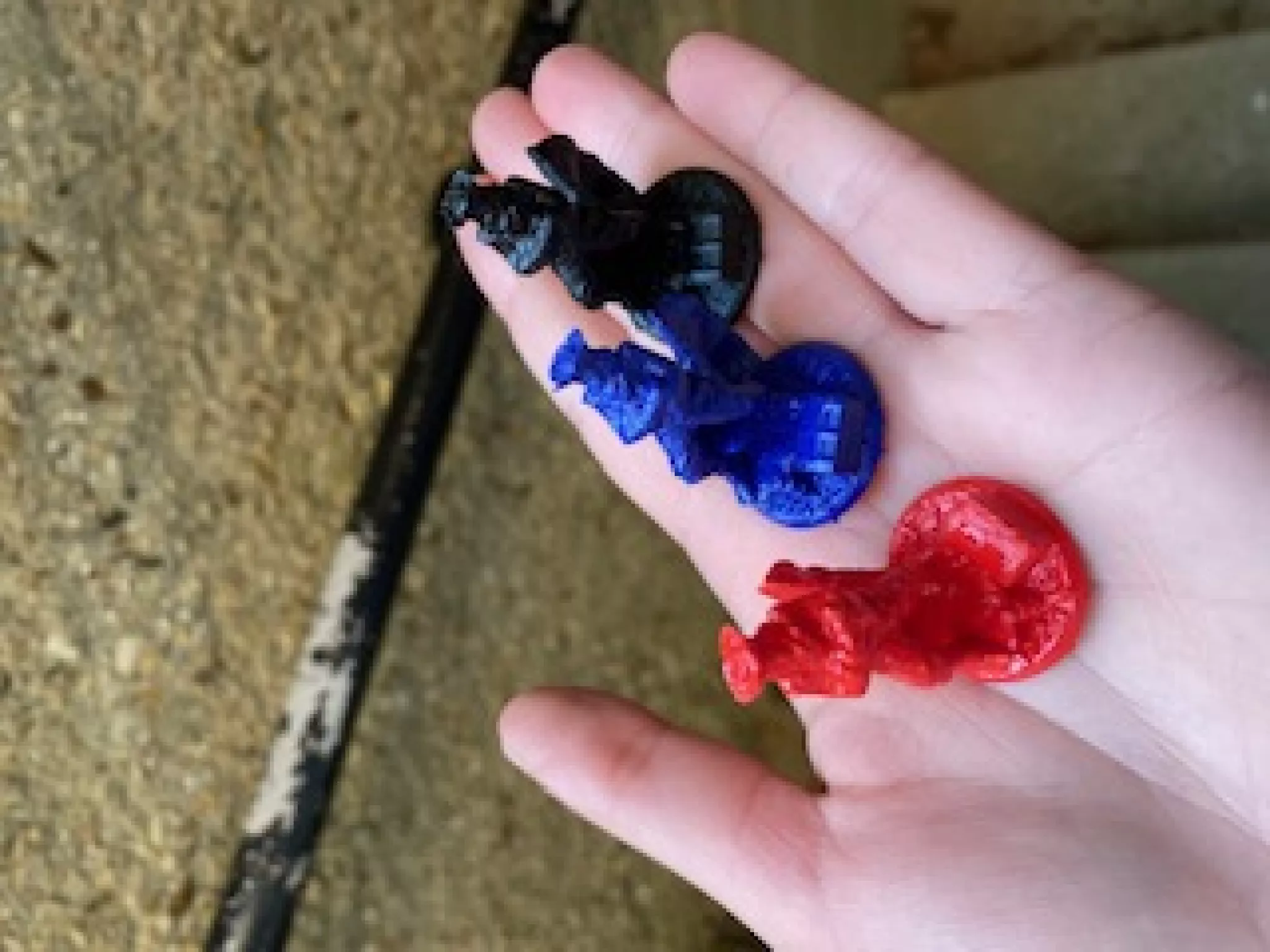 peinture des pions