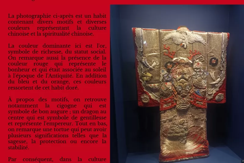 Motifs et couleurs dans la culture chinoise
